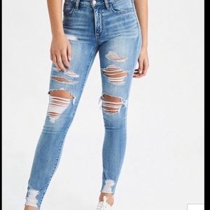 American eagle high rise jeggings